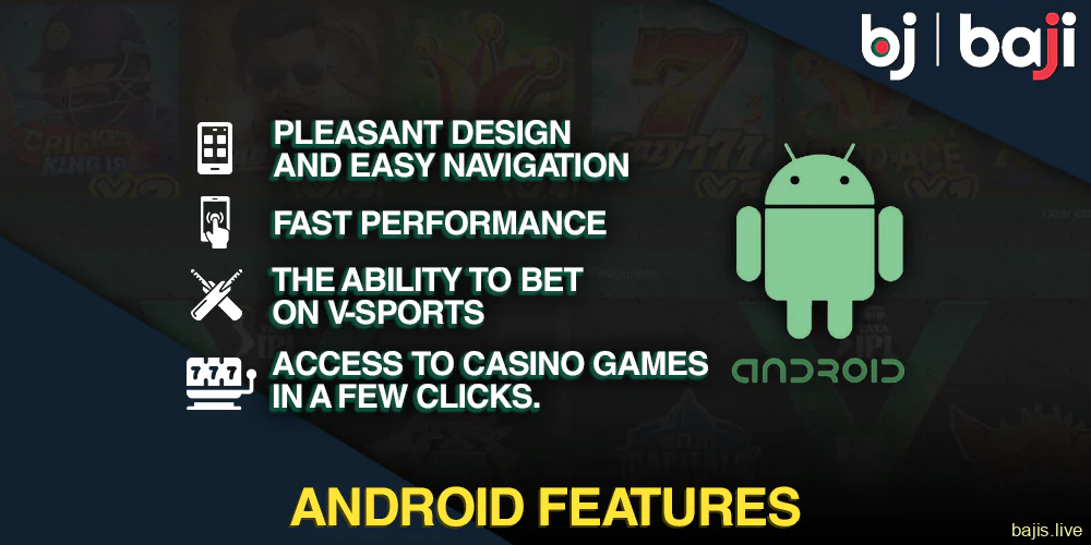 Android Baji app features for Bengali players