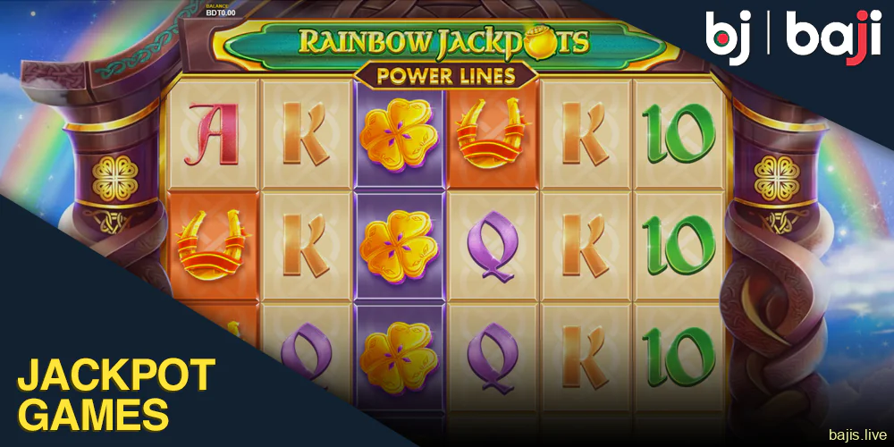 Jackpot Games at Baji casino