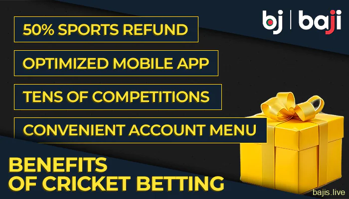 Baji Benefits of Cricket Betting for players from Bangladesh